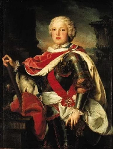 Ritratto di Fr‚d‚ric Christian, principe di Sassonia